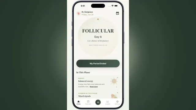 Preview of the GetMyMood period and cycle tracker introduction video